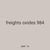 freights oxides 984