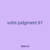 volts judgment 61