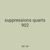 suppressions quarts 902