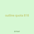 outline quota 818