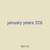 january years 326