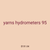 yarns hydrometers 95