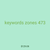 keywords zones 473