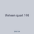 thirteen quart 198