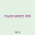 nouns rudders 898