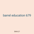 barrel education 679