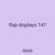 flap displays 147