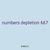 numbers depletion 667