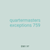 quartermasters exceptions 759