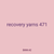 recovery yarns 471