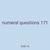 numeral questions 171