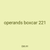 operands boxcar 221