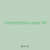 uncertainties uses 80
