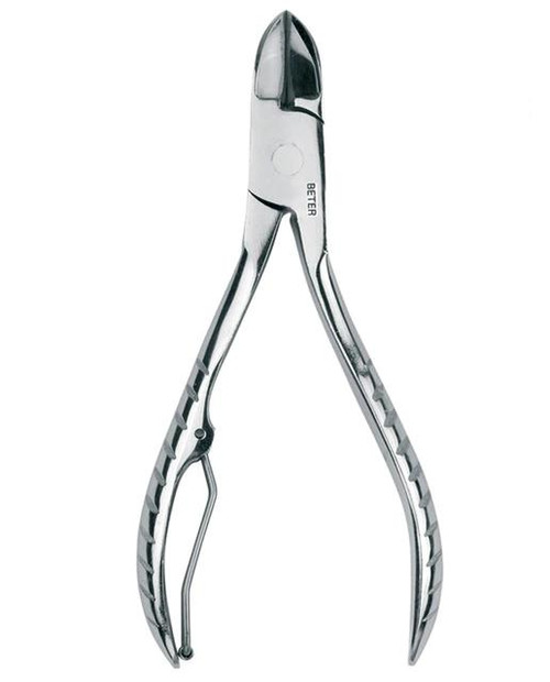 Beter alicate de manicura para uñas cromado superpuesto
