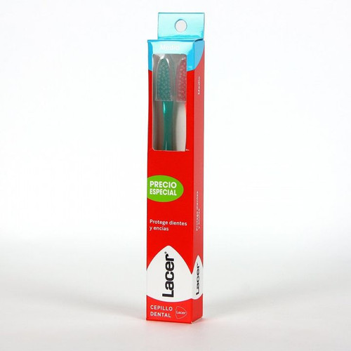 Cepillo dental adulto lacer technic medio