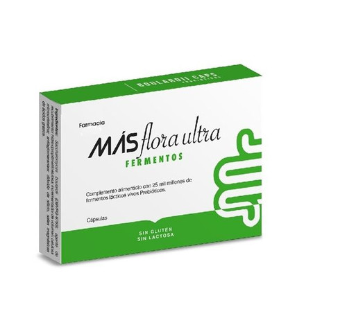 MAS FLORA ULTRA FERMENTOS 10 CAPSULAS