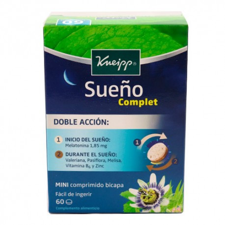 Kneipp sueño complet 60 comprimidos