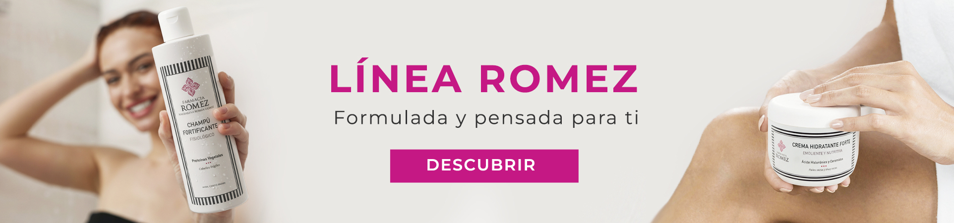 Línea romez en Farmacia Romez, Córdoba