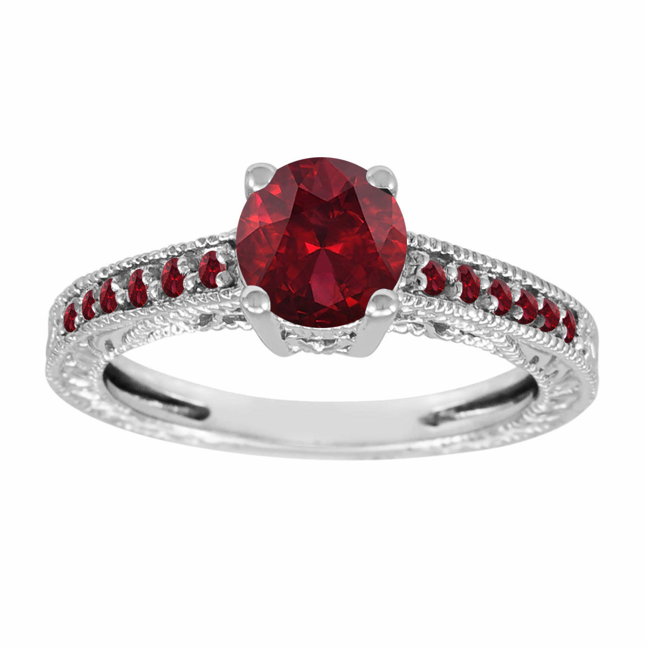 red garnet birthstone