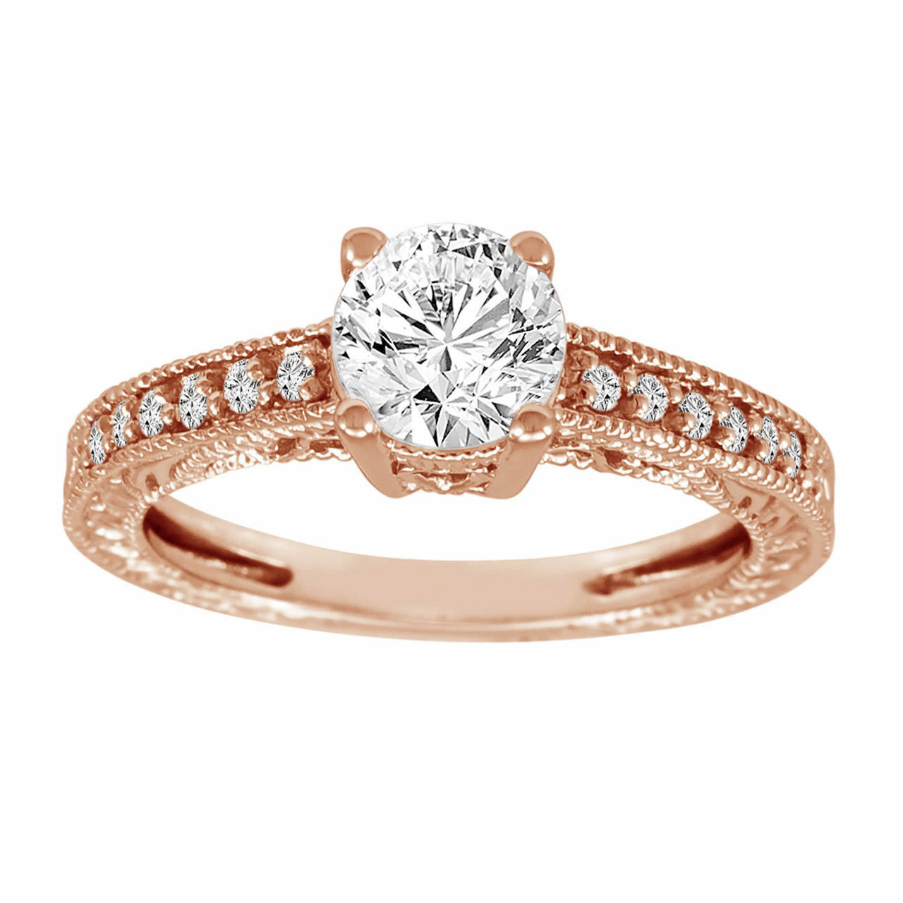 White Gold Diamond Filigree Ring, Edwardian Diamond Filigree Ring, Filigree  Ring, Antique Filigree Ring, Antique Diamond Ring, Antique Ring