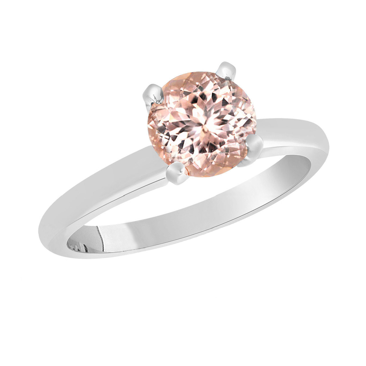 Peach morganite ring 2025