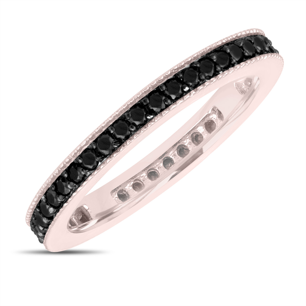 stackable diamond eternity bands