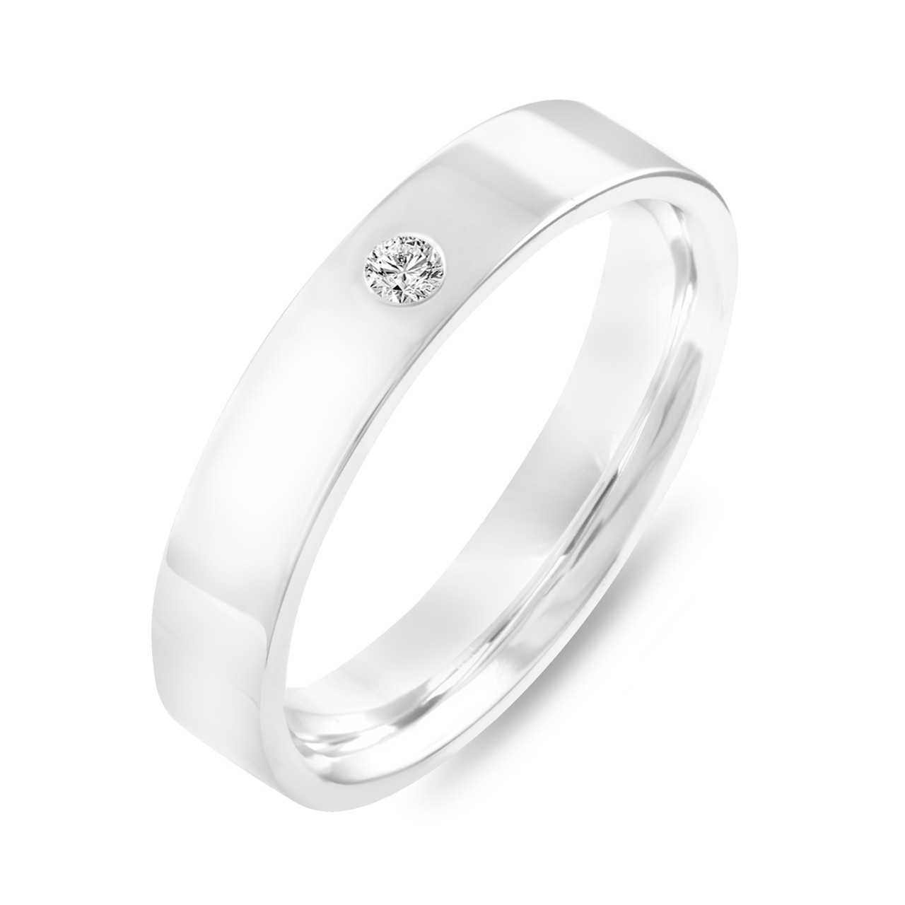 Floral wedding band