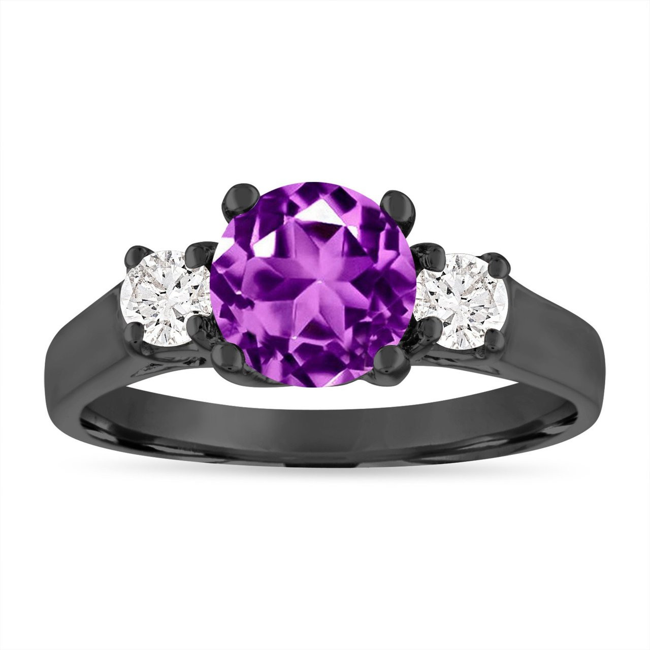 Ring Purple Stone | tunersread.com