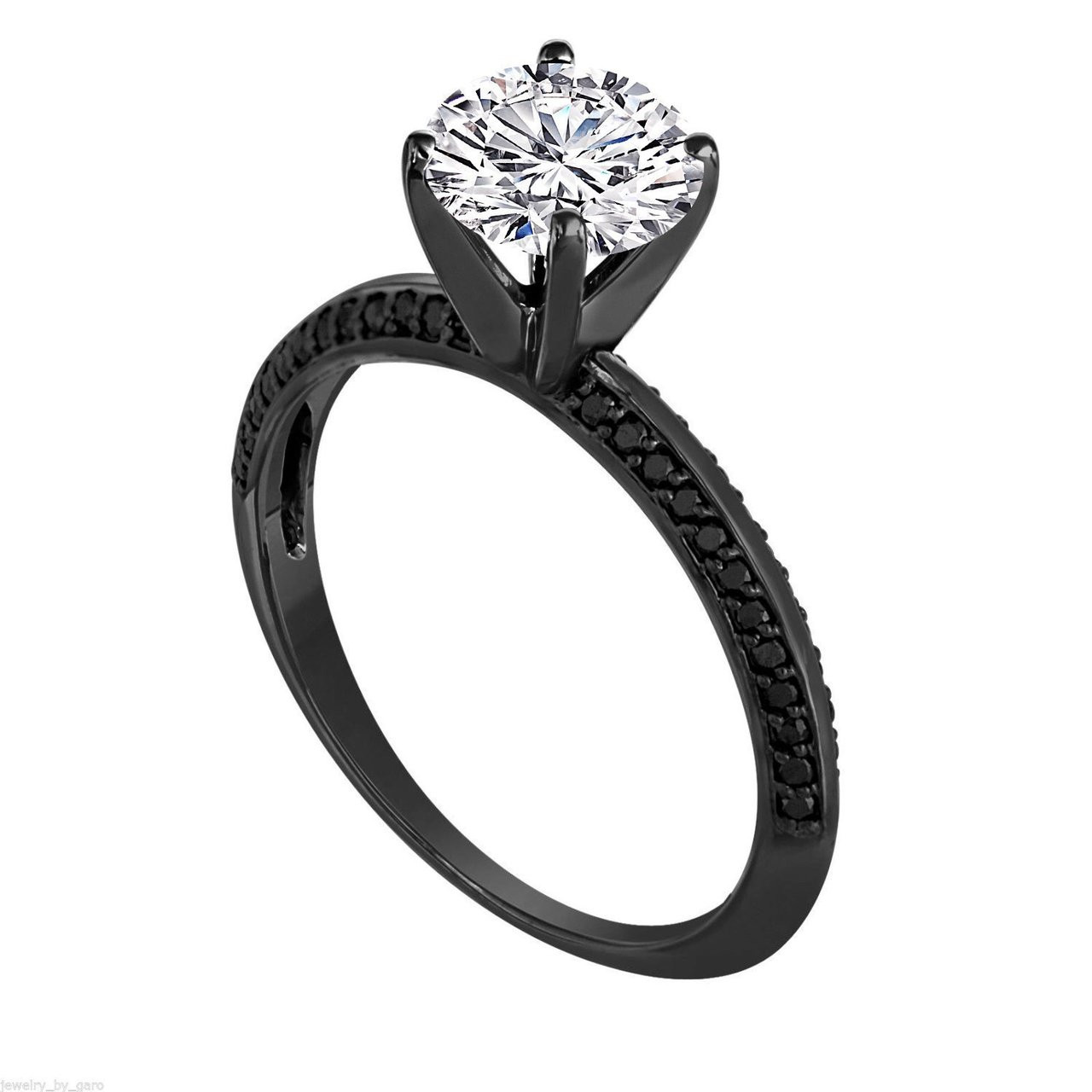 White gold and external diamond wedding band, 2,70 mm. | DAMIANI