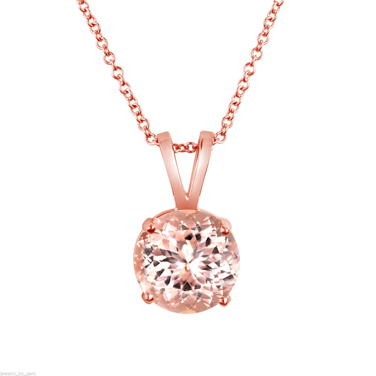 Macy's Morganite (7/8 ct. t.w.) & Diamond (1/4 ct. t.w.) Square Halo 18