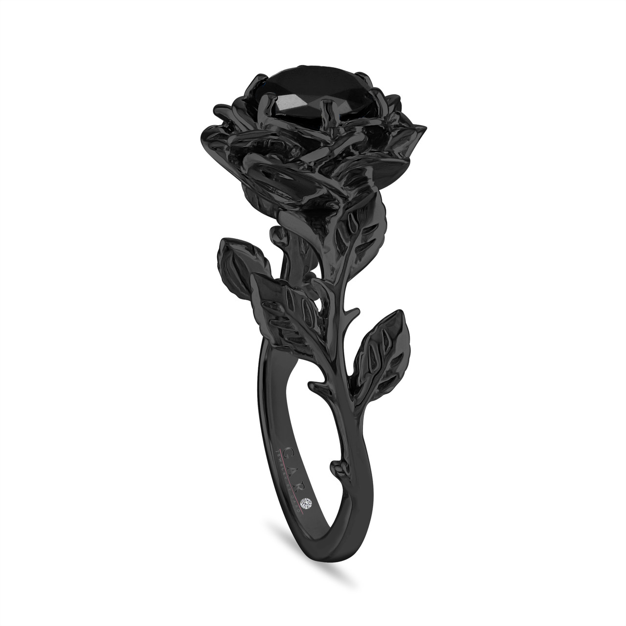 Gothic rose ring cheap