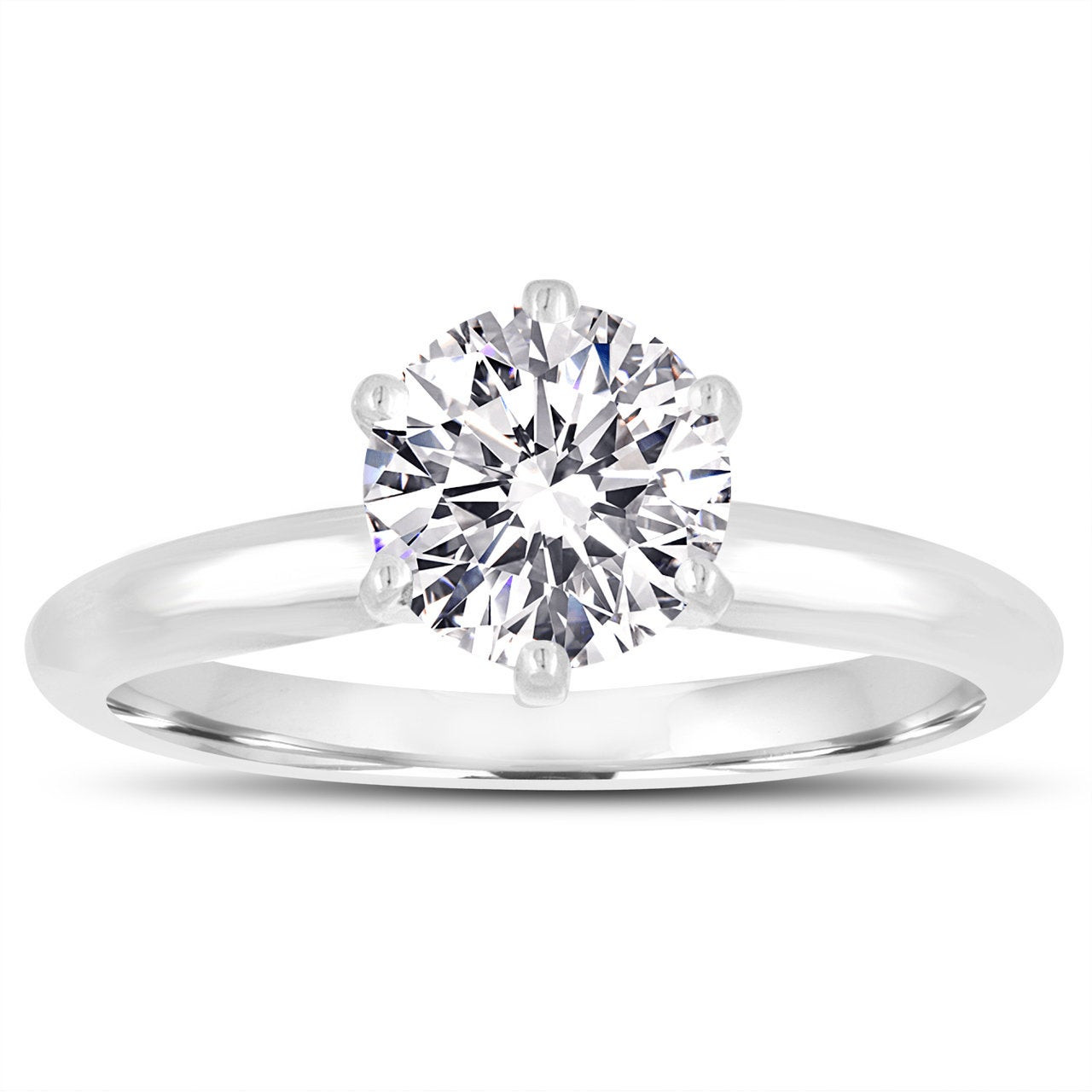 Buy Serenity Solitaire Lab Diamond Ring At Best Price| Karuri Jewellers