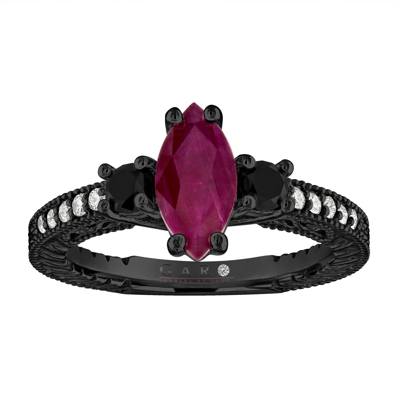 Marquise ruby engagement on sale rings