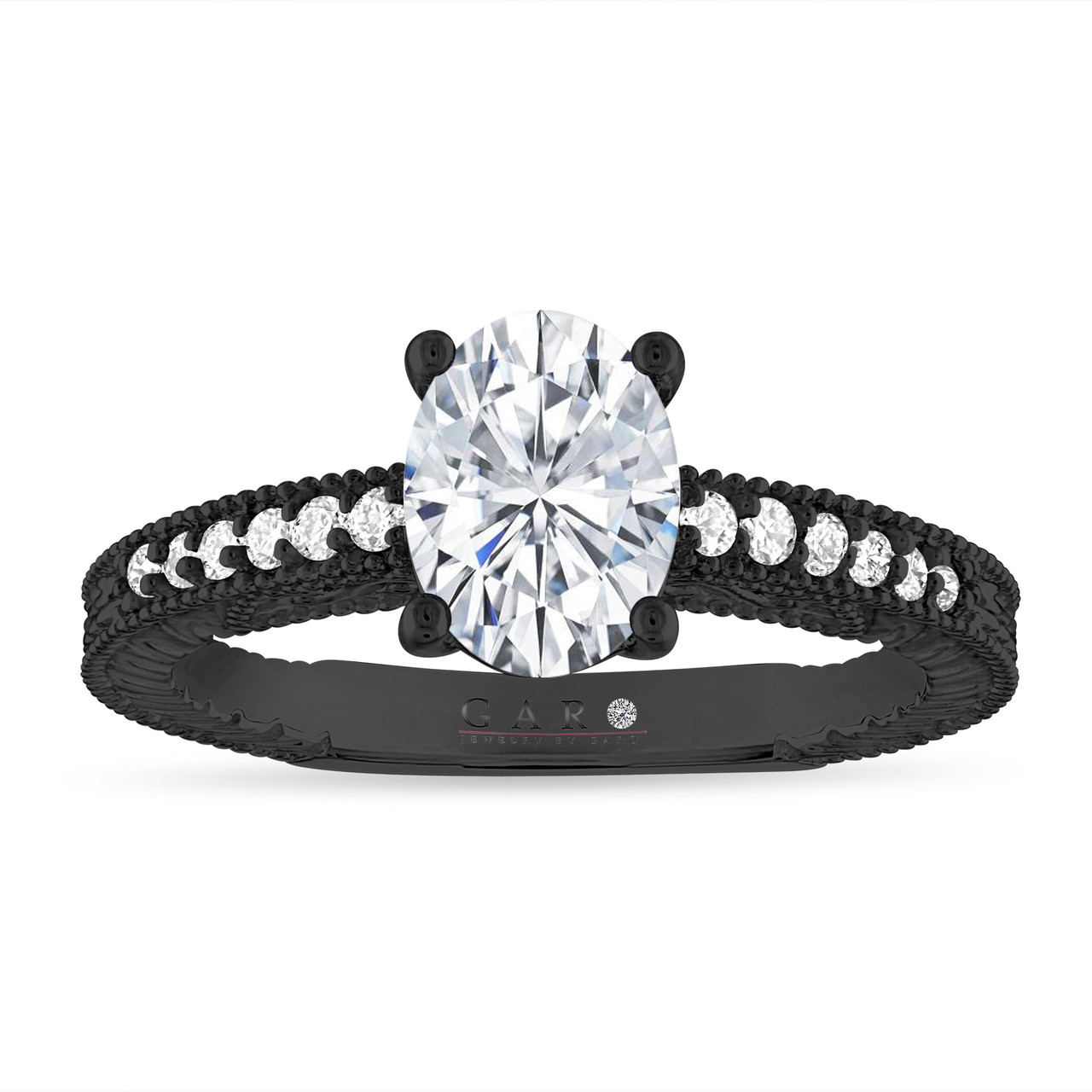 Oval Moissanite Engagement Rings – MSBLUE Jewelry