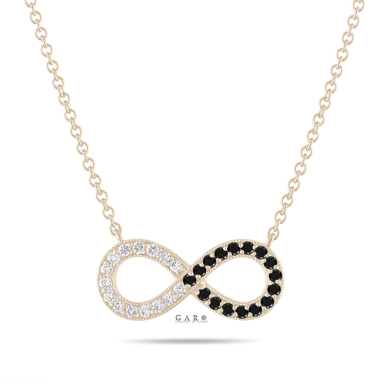 Best Pendant Necklace Online - Infinity Diamond Pendant | TOD