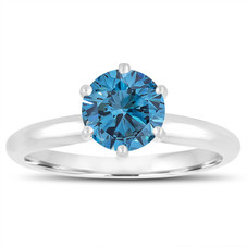 Blue Diamond Engagement Rings. Luxury Fancy Light Greenish Blue Diamon –  VK. Diamonds