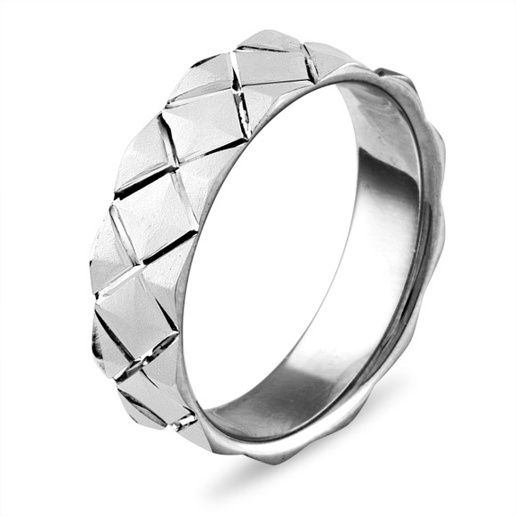 Mens Wedding Band, Criss Cross 6mm Matte Finish Wedding Band, 14K White Gold, Rose Gold Or Yellow Gold Unique Handmade Certified Mens Wedding Band, Criss Cross 6mm Matte Finish Wedding Band, 14K White Gold, Rose Gold Or Yellow Gold Unique Handmade Certified