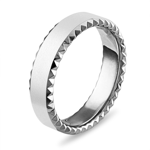 Mens Wedding Band, 6 mm Matte Finish Wedding Band, 14K White Gold, Rose Gold Or Yellow Gold Unique Handmade Certified Mens Wedding Band, 6 mm Matte Finish Wedding Band, 14K White Gold, Rose Gold Or Yellow Gold Unique Handmade Certified