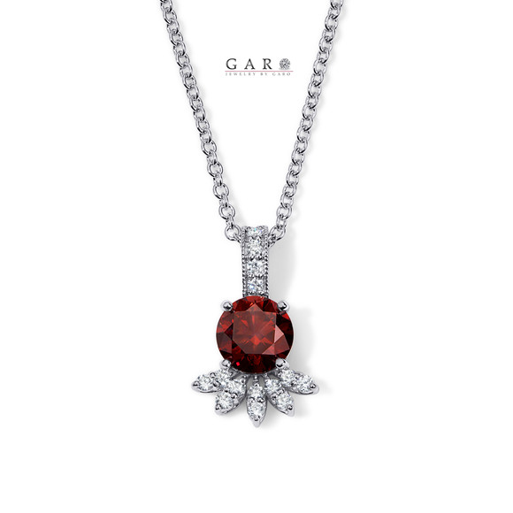 Red Diamond Blossom Pendant Necklace, Unique Floral Anniversary Gift , 1.21 Carat 14K White Gold, Rose Gold Or Yellow Gold Certified Handmade Red Diamond Blossom Pendant Necklace, Unique Floral Anniversary Gift , 1.21 Carat 14K White Gold, Rose Gold Or Yellow Gold Certified Handmade