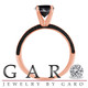 Fancy Black Diamond Engagement Ring 1.34 Carat 14K Rose Gold Micro Pave Set handmade