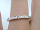 0.44 Carat Half Eternity 14K Yellow Gold Blue Diamond Wedding Anniversary Band Canal And Pave Set handmade