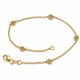 Champagne Brown Diamond By The Yard Bracelet, Station Bracelet 0.25 Carat 14K White Gold, Rose Gold Or Yellow Gold Handmade