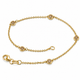 Champagne Brown Diamond Station Bracelet 0.25 Carat 14K White Gold, Rose Gold Or Yellow Gold Handmade
