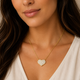 Diamond Heart Love Pendant Necklace 1.00 Carat Natural Diamonds 14K White Gold, Yellow Gold Or Rose Gold Unique Pave Handmade Certified 