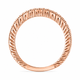 Black Diamond Wedding Band, Curve Matching Wedding Ring Vintage Unique 14K White Gold, Yellow Gold Or Rose Gold 0.20 Carat