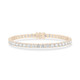8.60 Carat Natural Diamond Tennis Bracelet 14K White Gold or Yellow Gold Handmade Certified