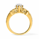 Heart Shaped Diamond Butterfly Engagement Ring GIA Certified 1.19 Carat 14K White Gold Or Yellow Gold Unique Handmade