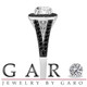 1.57 Carat Near Colorless Lab Grown Diamond Halo Engagement Ring 14K White Gold Or Rose Gold Unique IGI Certified Handmade