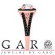 1.57 Carat Near Colorless Lab Grown Diamond Halo Engagement Ring 14K White Gold Or Rose Gold Unique IGI Certified Handmade