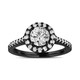 1.55 Carat Lab Grown Diamond Halo Engagement Ring 14K Black Gold Vintage Style IGI Certified Handmade